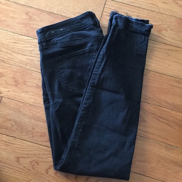 Cropped Black Skinny Jeans - Picture 3 of 8